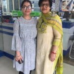 NEET topper from Dashmesh Academy receiving appreciation for outstanding performance – Hard work, dedication, and expert coaching lead to success!