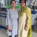 NEET topper from Dashmesh Academy receiving appreciation for outstanding performance – Hard work, dedication, and expert coaching lead to success!